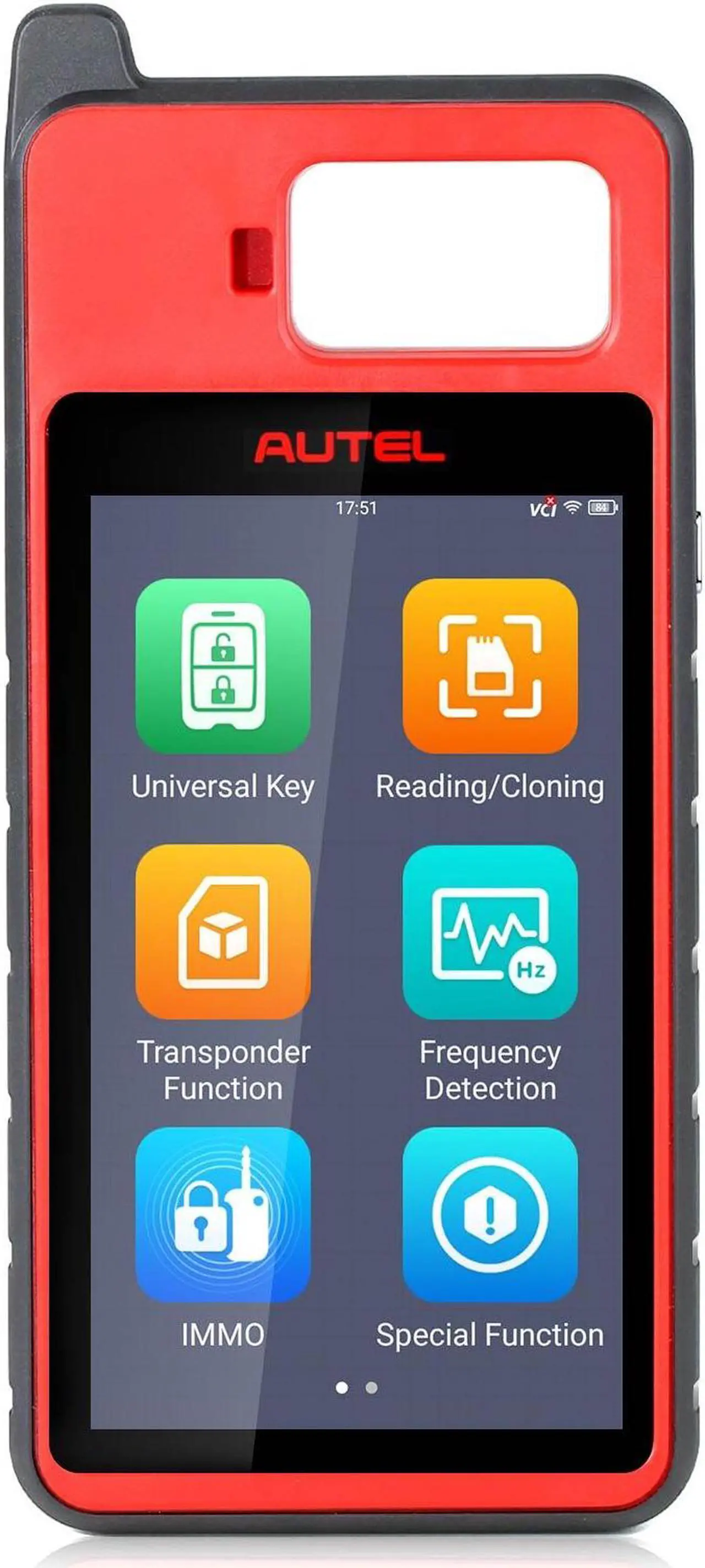 Alt view image 2 of 7 - Autel MaxiIM KM100 KM100E KM100X Key Fob Programmer Universal Smart Key Generator Remote Immobilizer Tool With Built-in APB112 PK IM508