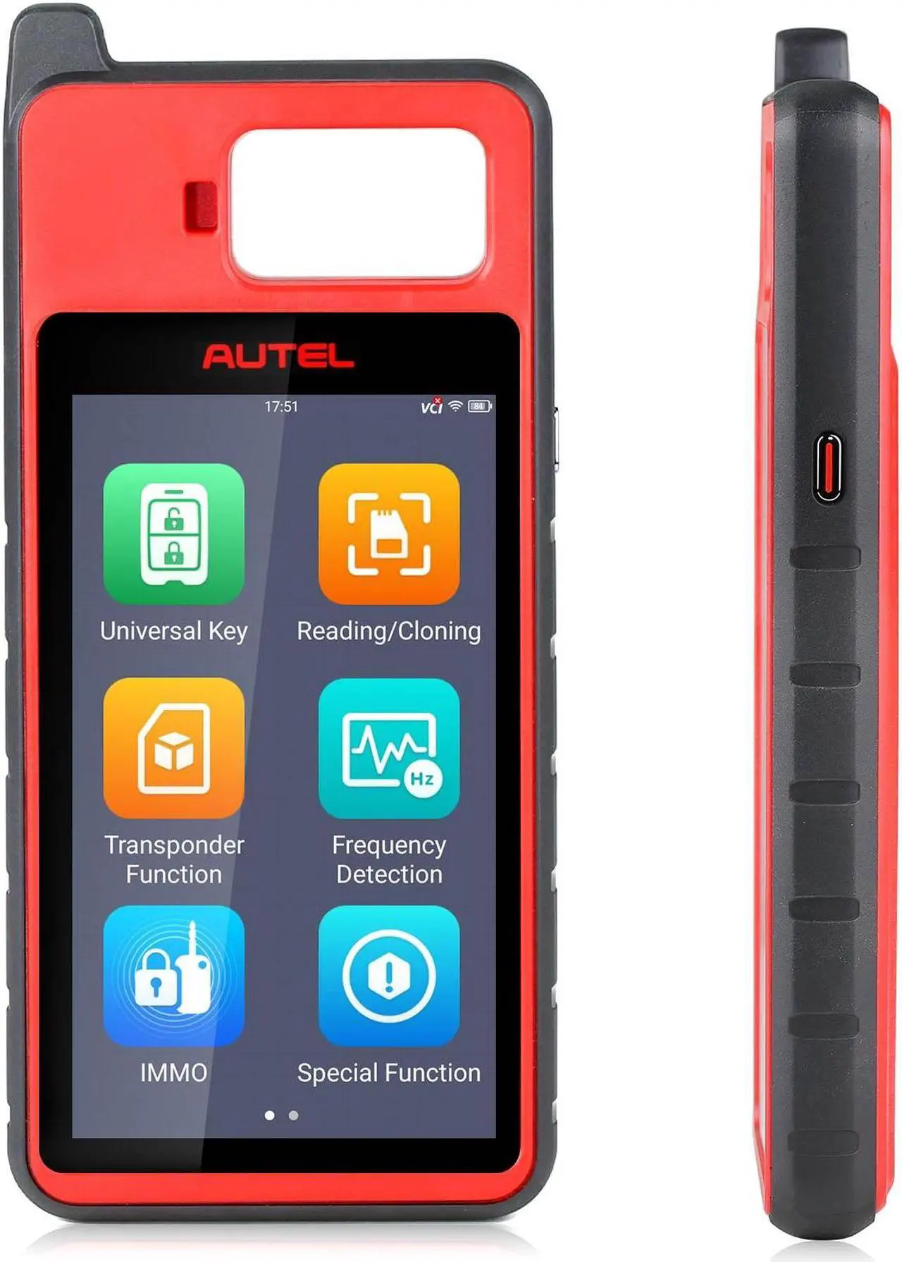 Alt view image 3 of 7 - Autel MaxiIM KM100 KM100E KM100X Key Fob Programmer Universal Smart Key Generator Remote Immobilizer Tool With Built-in APB112 PK IM508