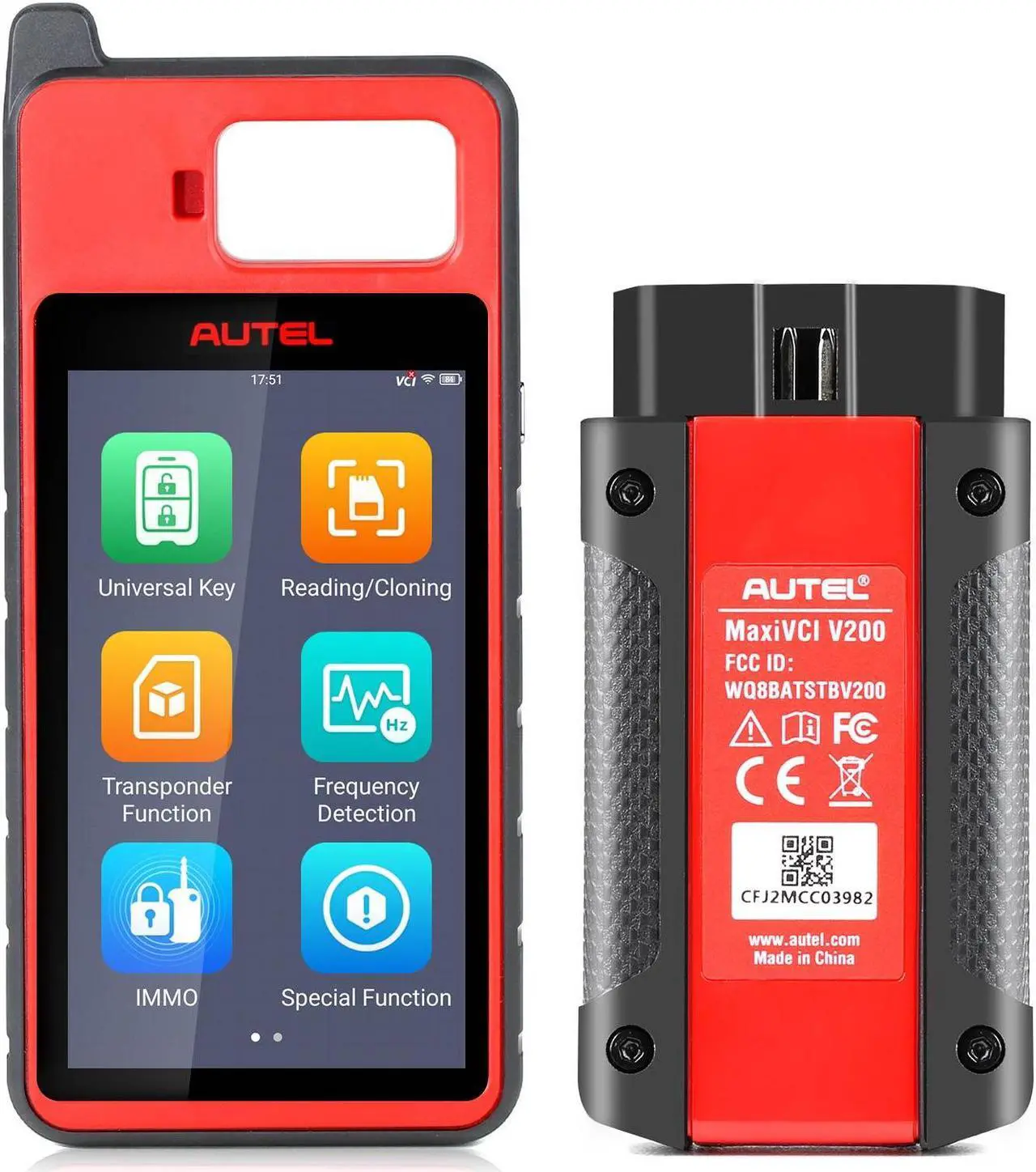Alt view image 5 of 7 - Autel MaxiIM KM100 KM100E KM100X Key Fob Programmer Universal Smart Key Generator Remote Immobilizer Tool With Built-in APB112 PK IM508