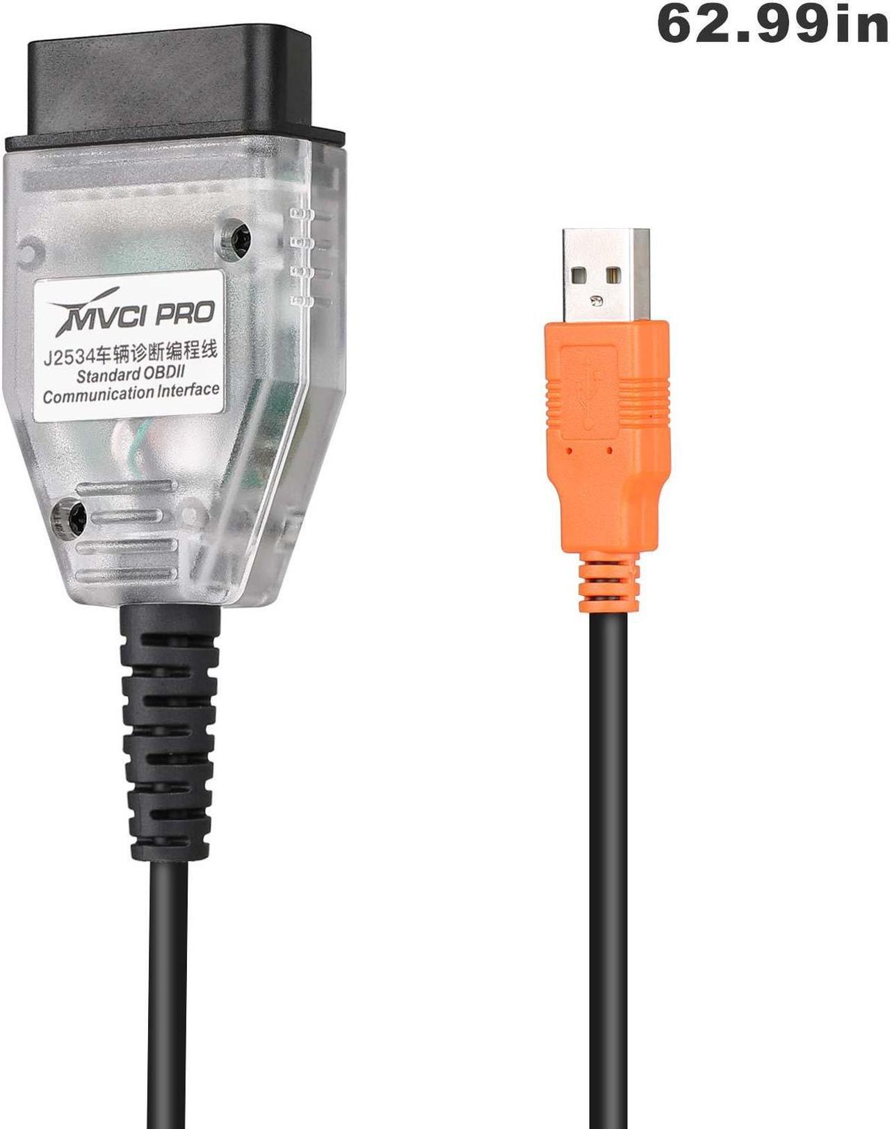 Alt view image 4 of 7 - 2023 Xhorse MVCI PRO J2534 Vehicle Diagnostic Programming Cable for ODIS/ Ford Mazda IDS/ HDS/ TIS/ SUBARU