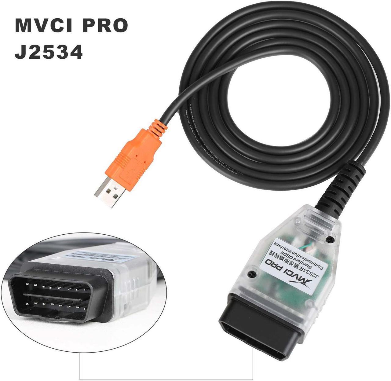 Alt view image 5 of 7 - 2023 Xhorse MVCI PRO J2534 Vehicle Diagnostic Programming Cable for ODIS/ Ford Mazda IDS/ HDS/ TIS/ SUBARU