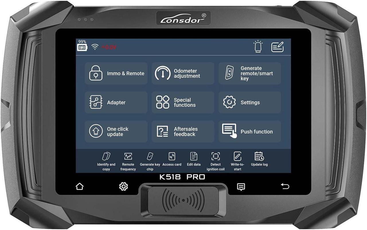 Main image of Lonsdor K518 PRO Full Version All In One Key Programmer with 2pcs LT20, Toyota FP30 Cable, Nissan 40 BCM Cable JCD JLR and ADP Adapter