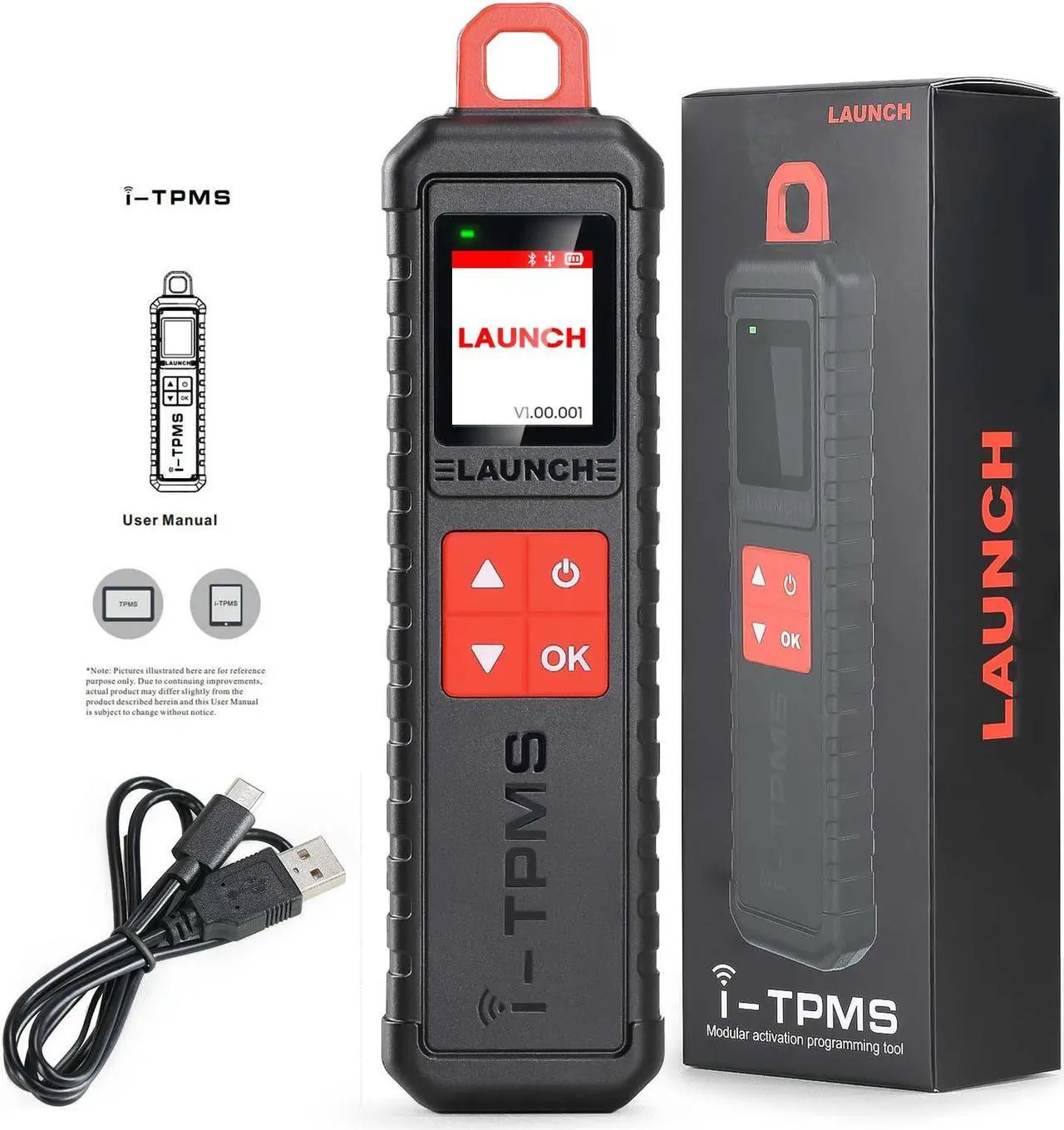 Main image of 2024 Launch X431 i-TPMS Tire Pressure Detector Upgraded of TSGUN Work with Launch X431 V, V+, PRO3S+, Pro3, Pro5 and PAD V