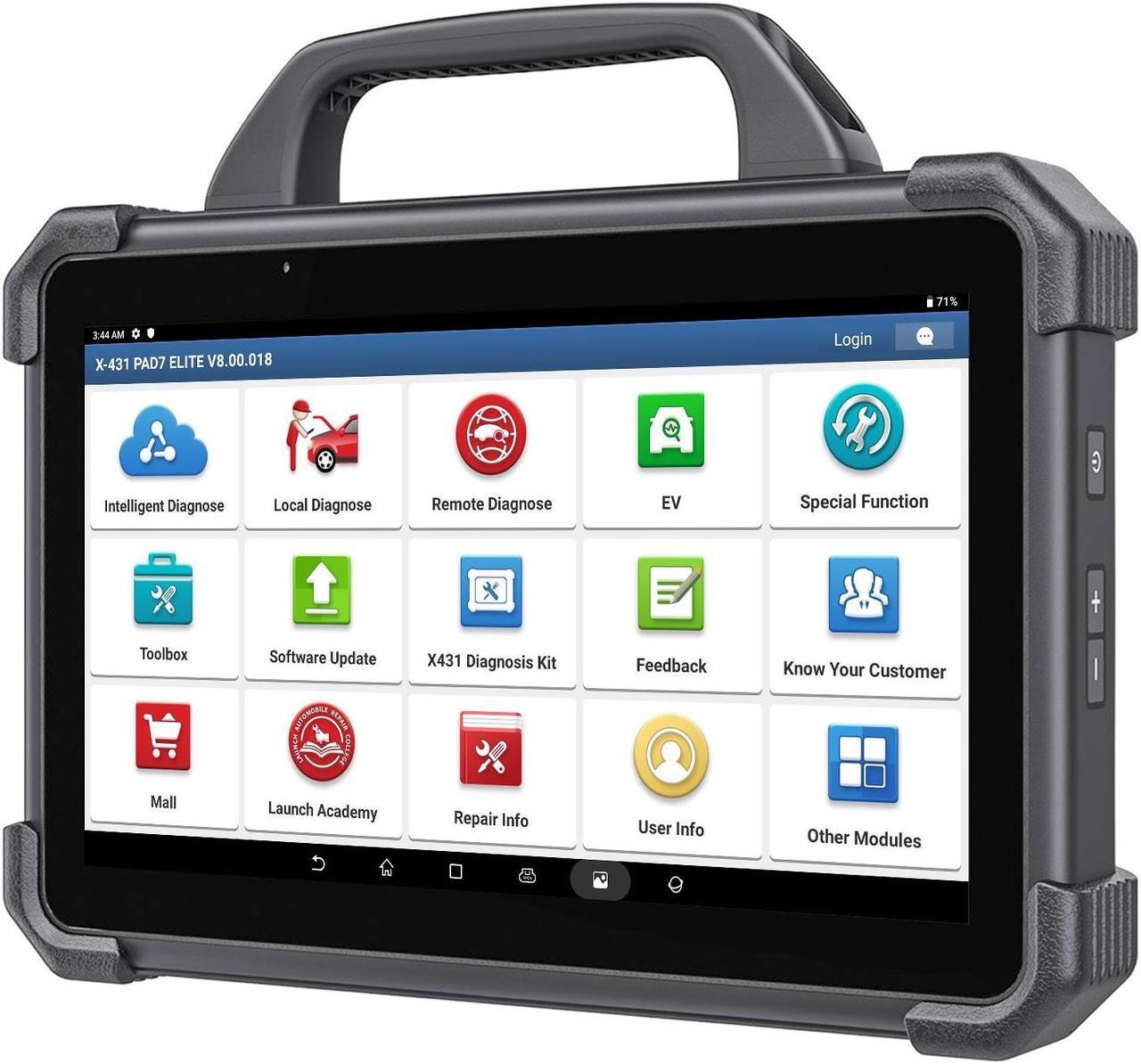 Alt view image 4 of 7 - Launch X431 PAD VII PAD 7 Elite Scanner with GIII XPROG 3 Key Programmer Support with All Keys Lost & Online Programming