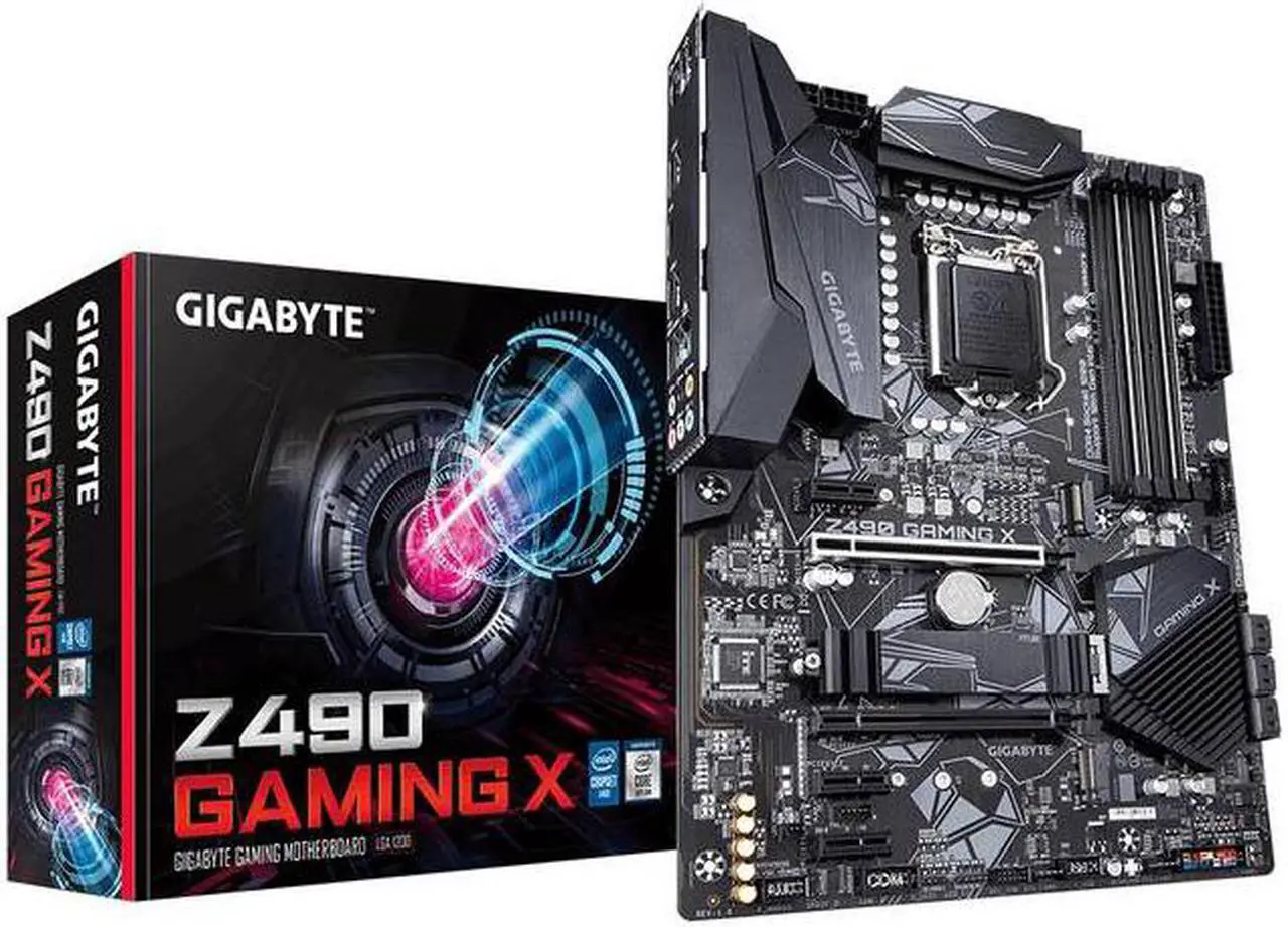Alt view image 2 of 9 - Gigabyte Ultra Durable Z490 GAMING X LGA-1200 DDR4 ATX Desktop Motherboard