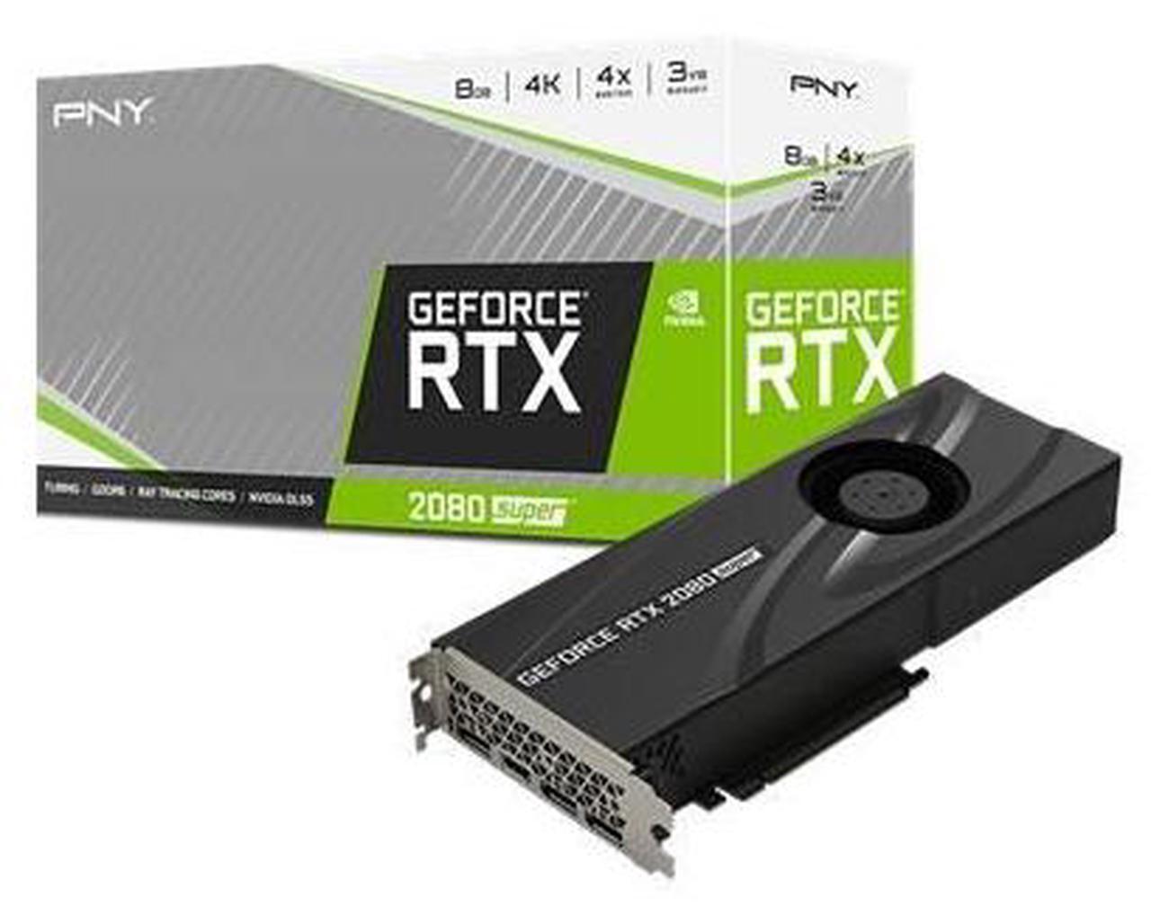 Alt view image 13 of 20 - PNY GeForce RTX 2080 SUPER 8GB GDDR6 PCI Express 3.0 x16 SLI Support Graphics Card VCG20808SBLMPB