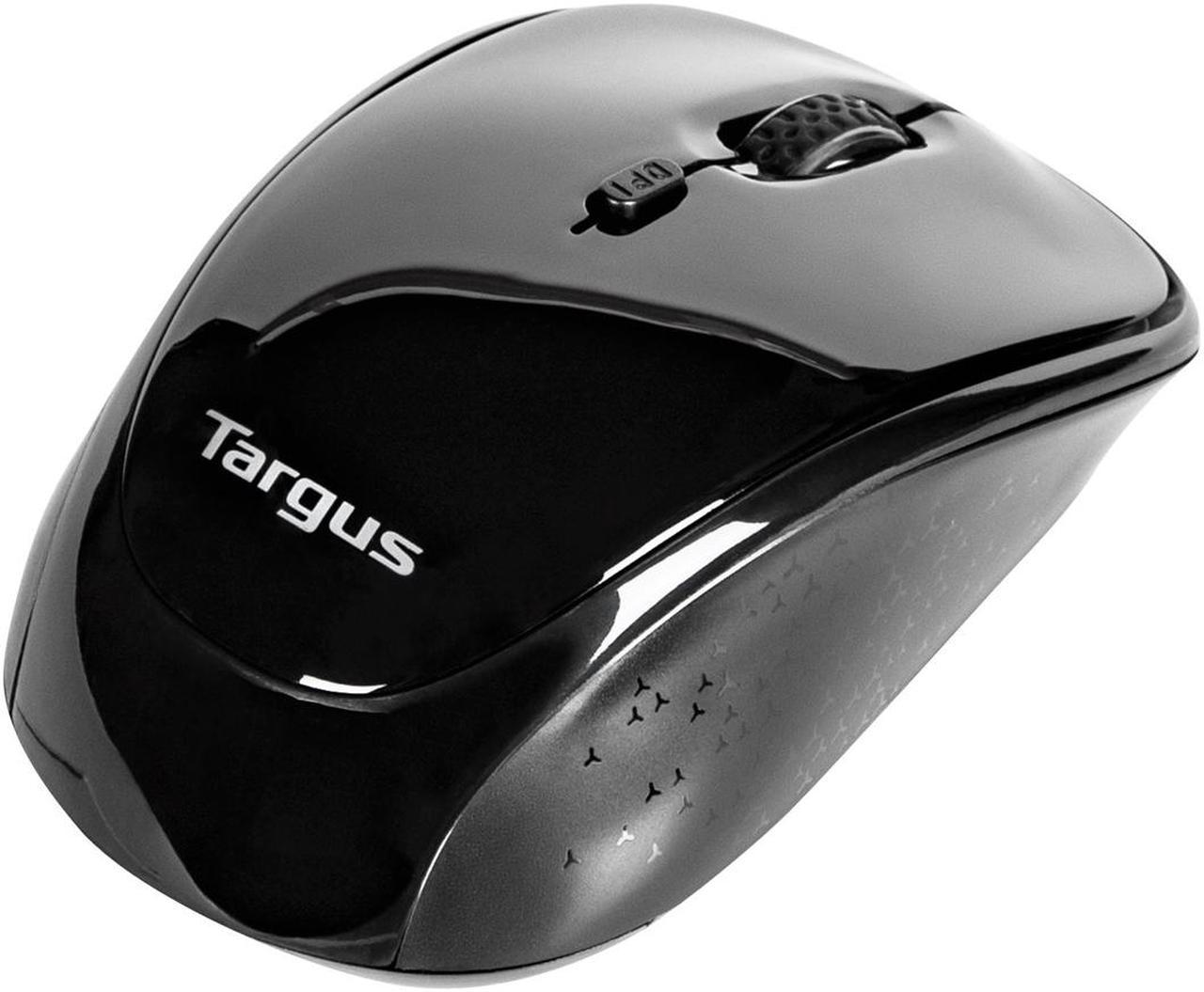 Targus AMW50US Black/Gray 1 x Wheel 2.4GHz Wireless Optical Mouse