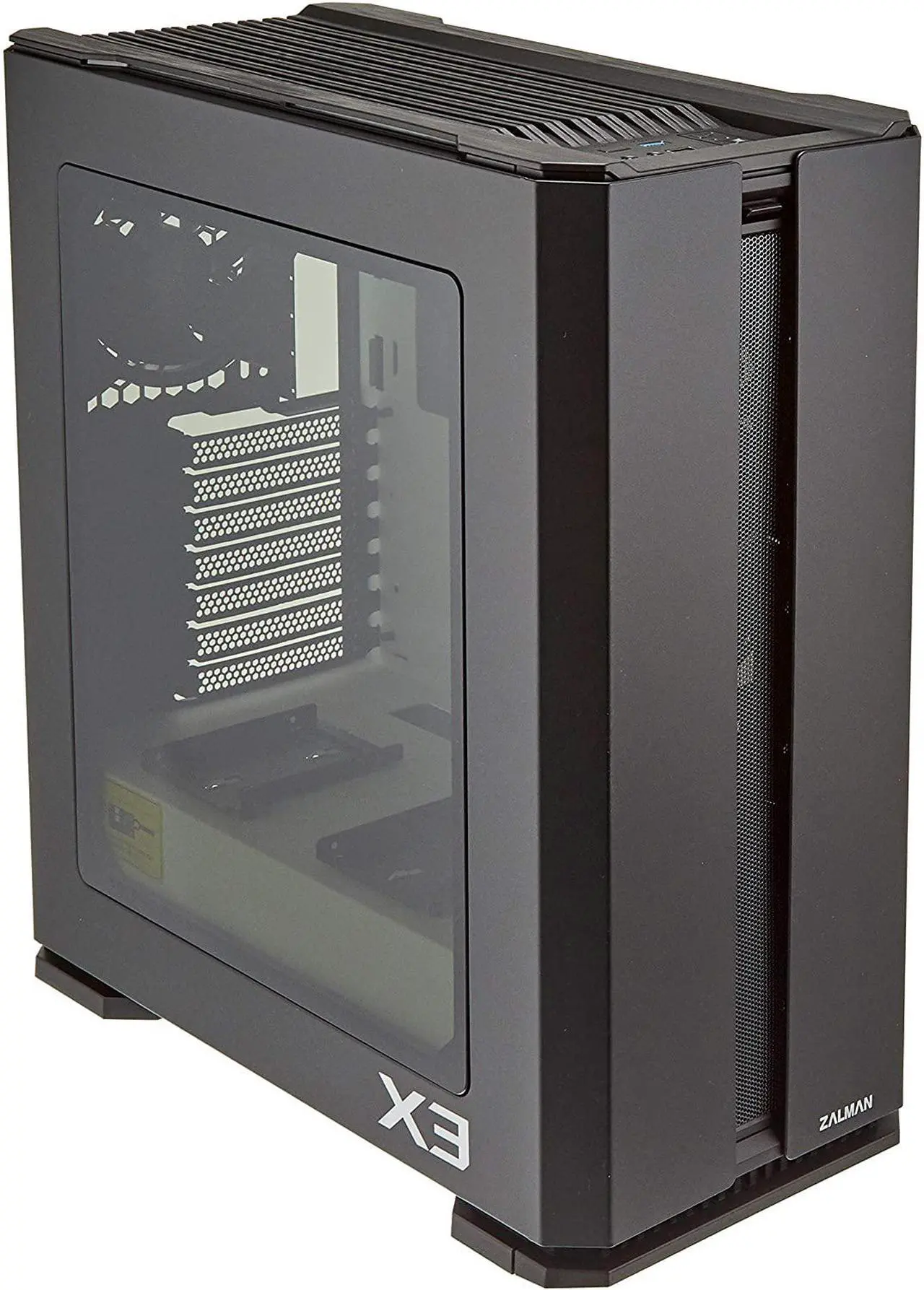 Main image of ZALMAN X3 ATX Mid-Tower includes RGB LED Fan Controller w/4 RGB Fans (supports up to 6), Tool-less Front & Side Panels