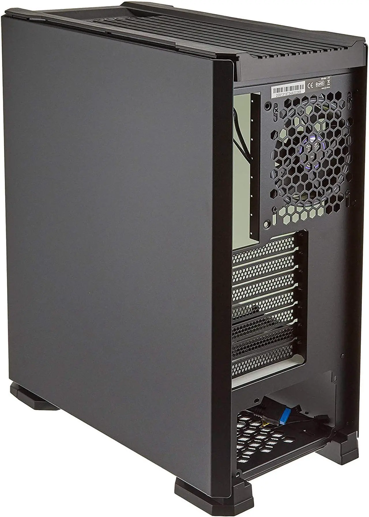 Alt view image 2 of 14 - ZALMAN X3 ATX Mid-Tower includes RGB LED Fan Controller w/4 RGB Fans (supports up to 6), Tool-less Front & Side Panels