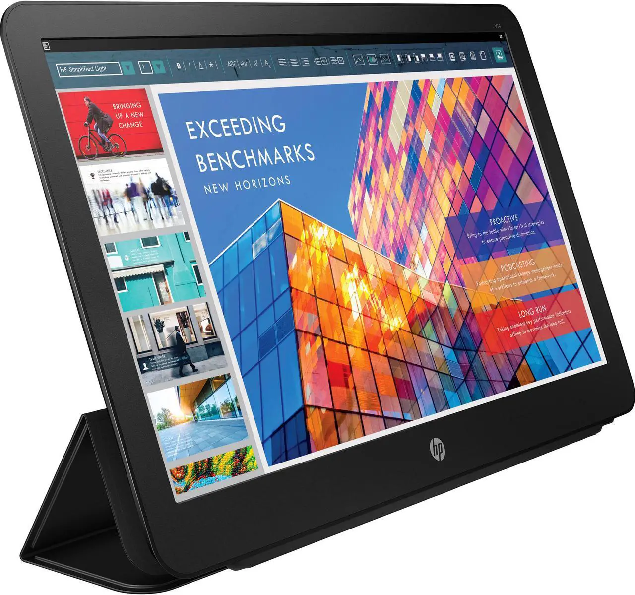 Alt view image 10 of 12 - HP Business V14 14" FullHD 1920x1080 25 ms LED LCD IPS Portable Monitor
