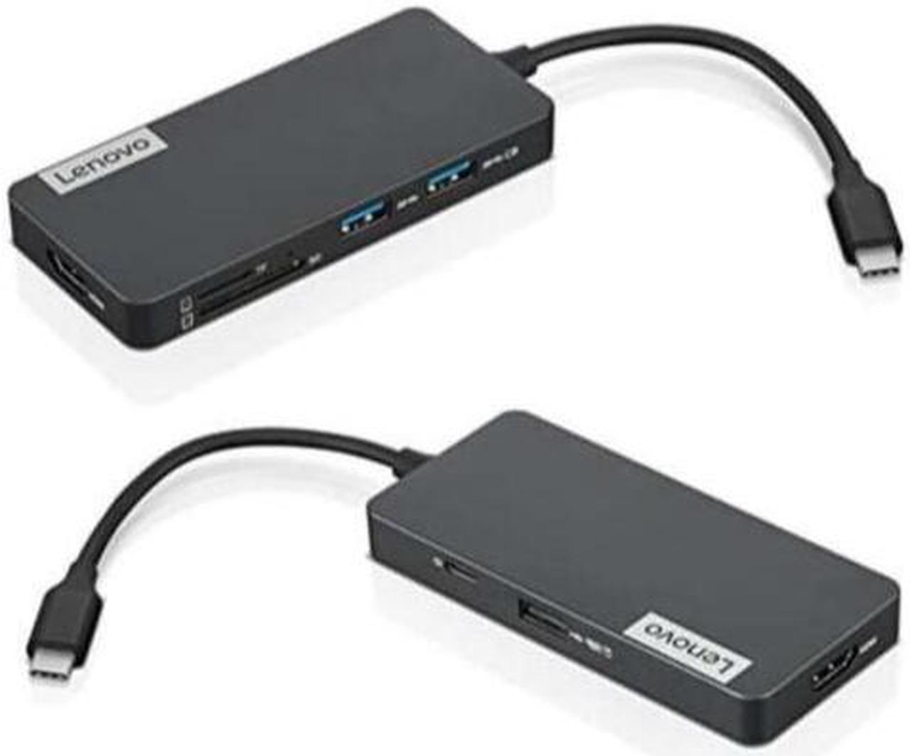 Alt view image 2 of 5 - Lenovo 4X90V55523 USB-C 7-in-1 Hub - Docking station