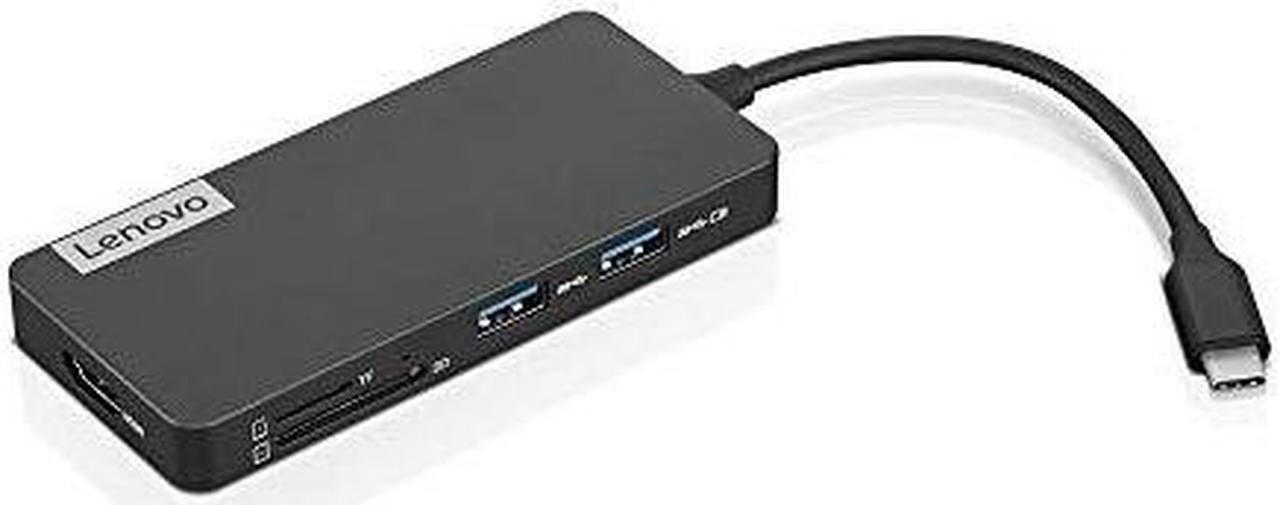 Alt view image 3 of 5 - Lenovo 4X90V55523 USB-C 7-in-1 Hub - Docking station