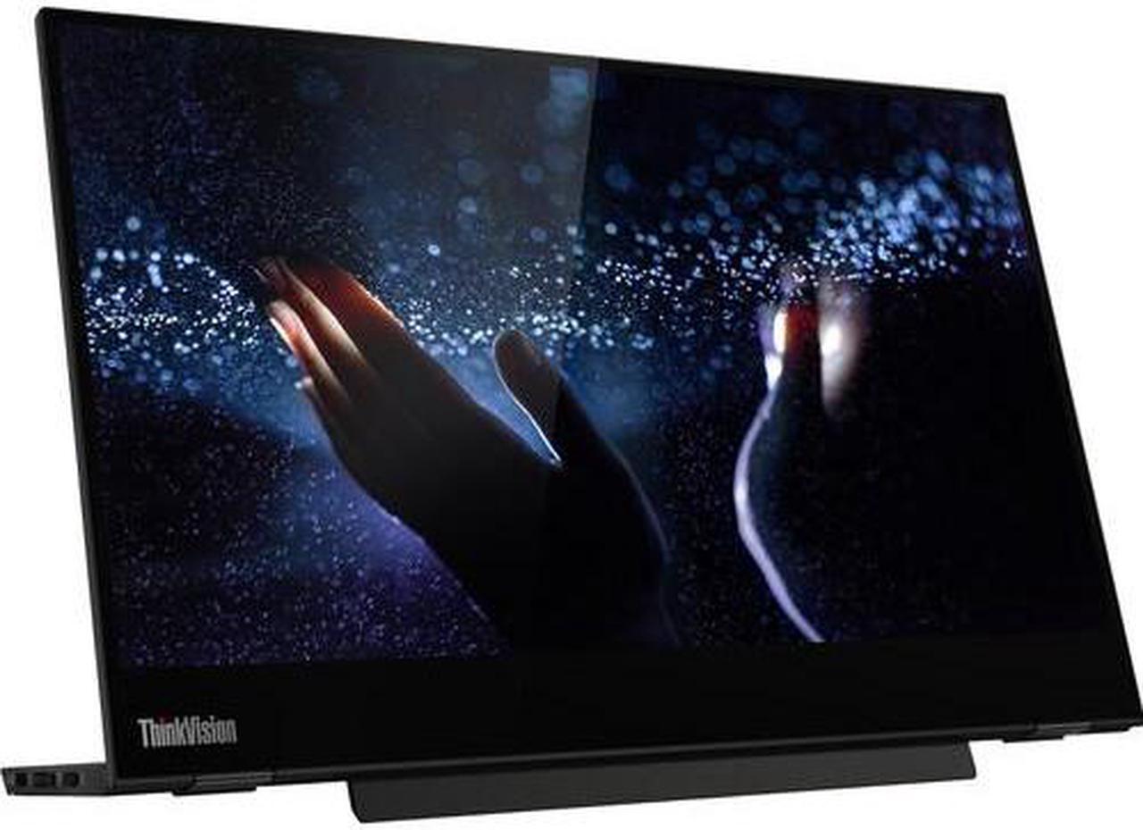 Alt view image 12 of 20 - Lenovo ThinkVision M14t 14" USB-C Mobile Monitor with Touch Screen