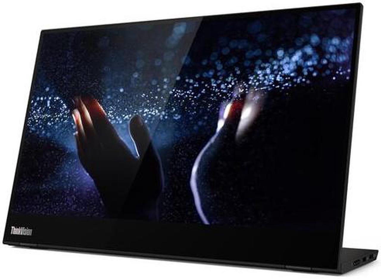 Alt view image 14 of 20 - Lenovo ThinkVision M14t 14" USB-C Mobile Monitor with Touch Screen