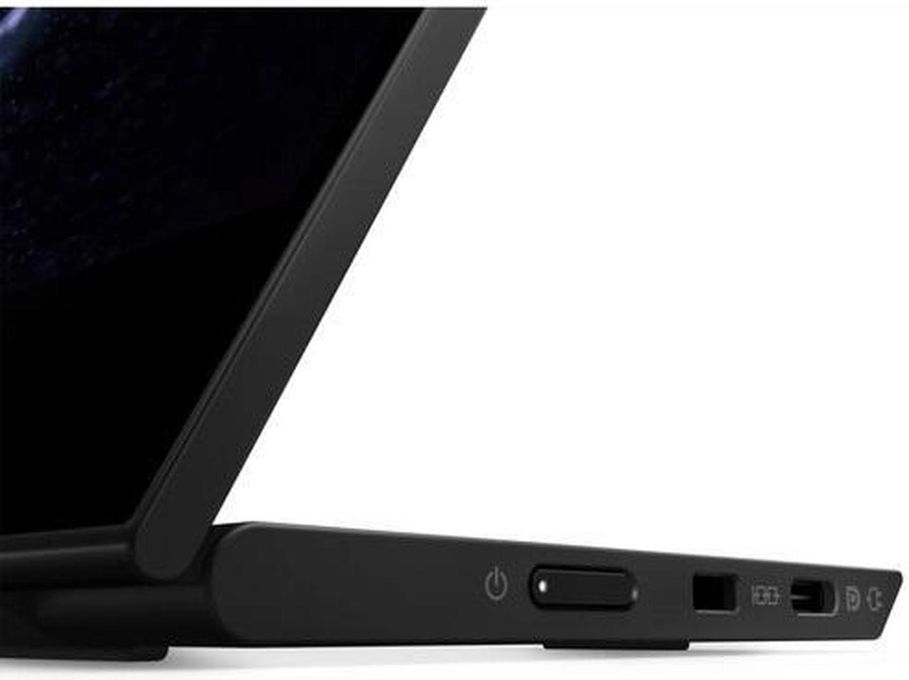 Alt view image 18 of 20 - Lenovo ThinkVision M14t 14" USB-C Mobile Monitor with Touch Screen