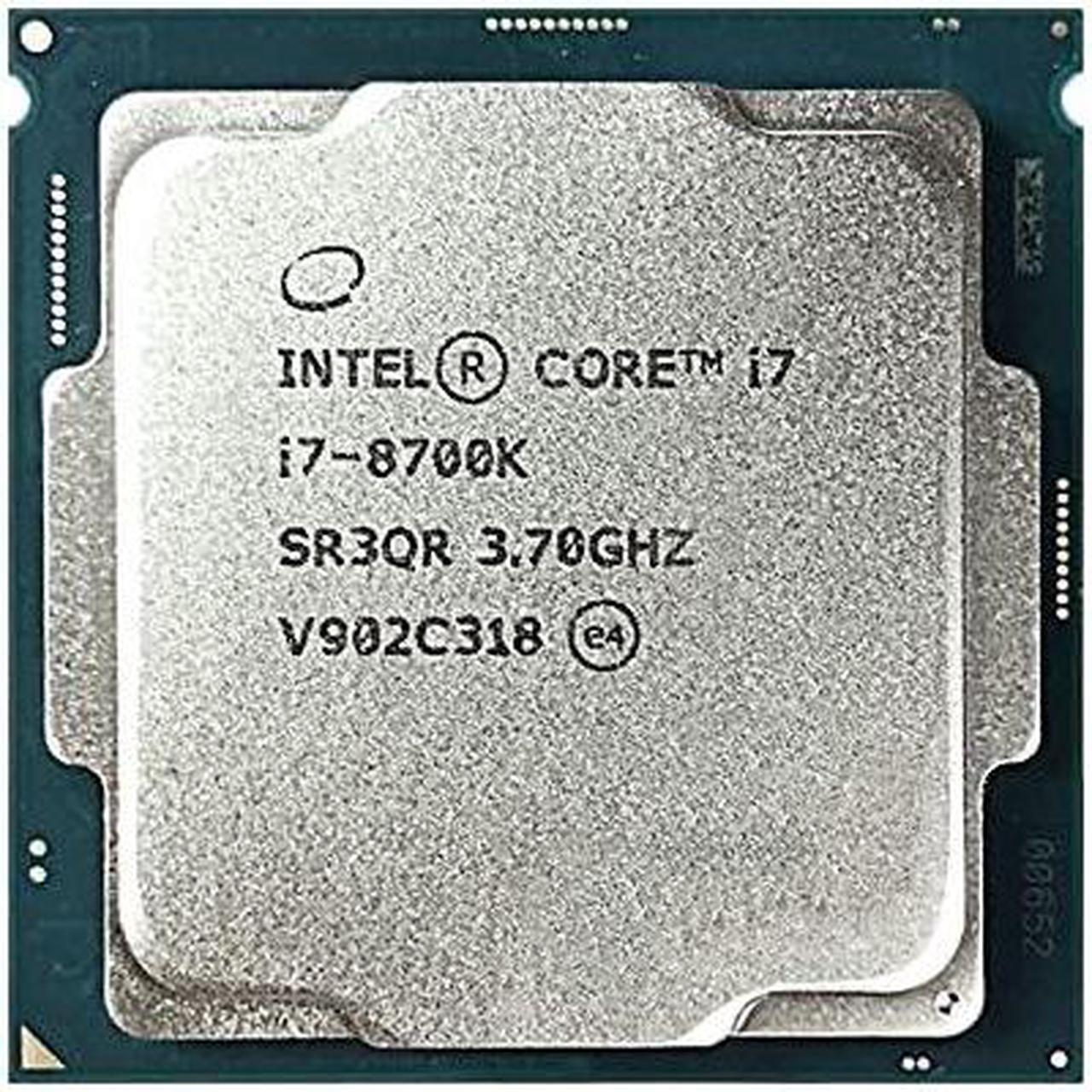Alt view image 2 of 3 - Intel Core i7-8700K Processor Coffee Lake 6 Cores FCLGA1151 SR3QR