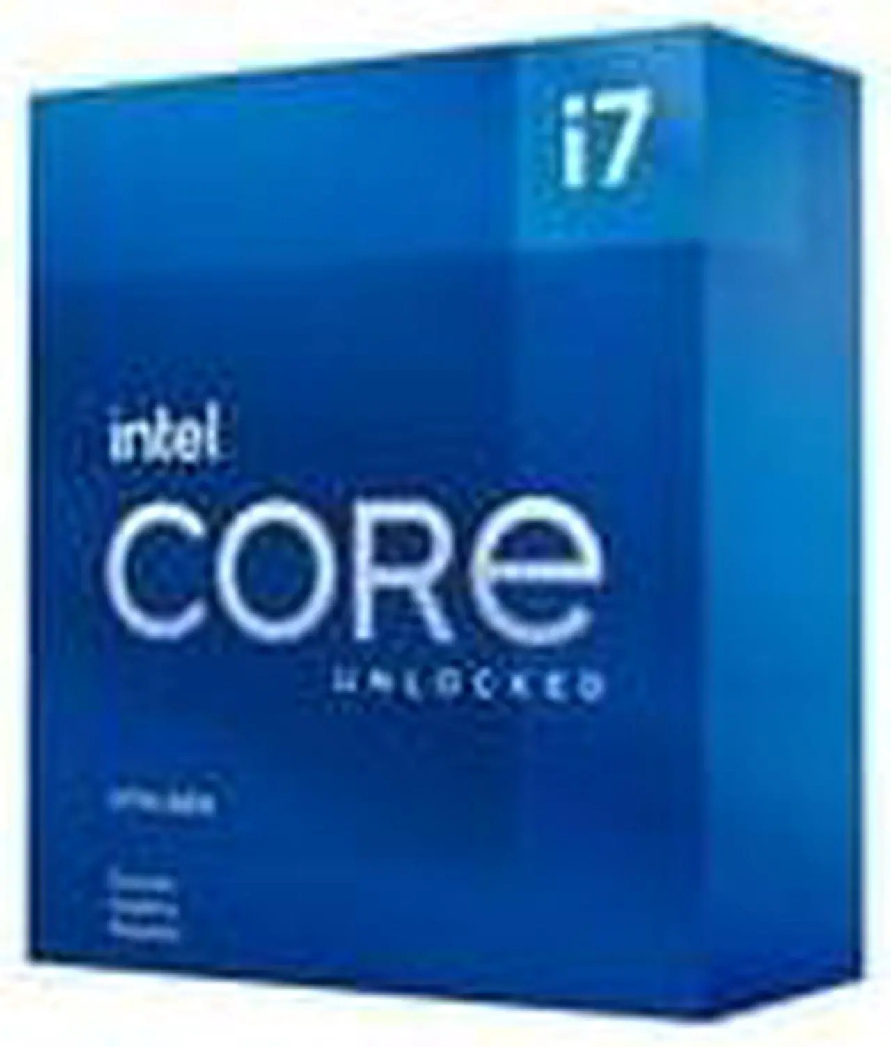Alt view image 7 of 9 - Intel Core i7 Gen 11 I7-11700KF 4.90 GHz Rocket Lake SRKNN FCLGA1200 CPU