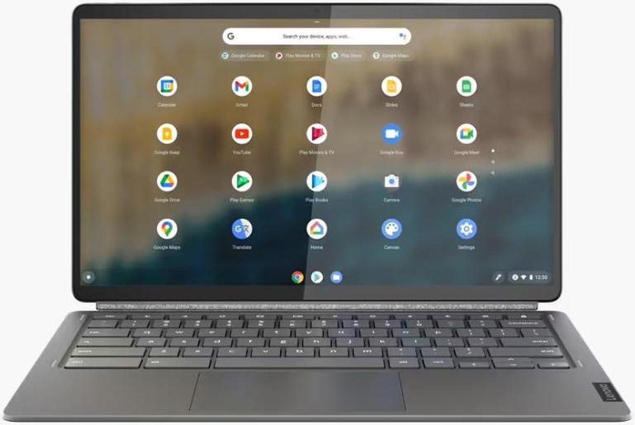 Alt view image 9 of 10 - Lenovo Chromebook Duet 5 Laptop, 13.3" FHD Narrow Bezel, Qualcomm Snapdragon SC7180, 4GB, 256GB