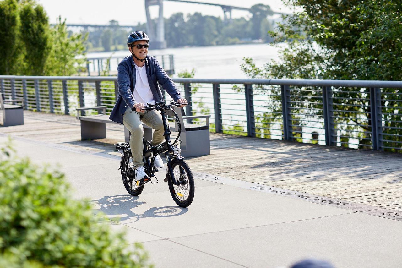Alt view image 2 of 7 - GoPowerBike GoCity Folding Electric City Bike (Refurbished)