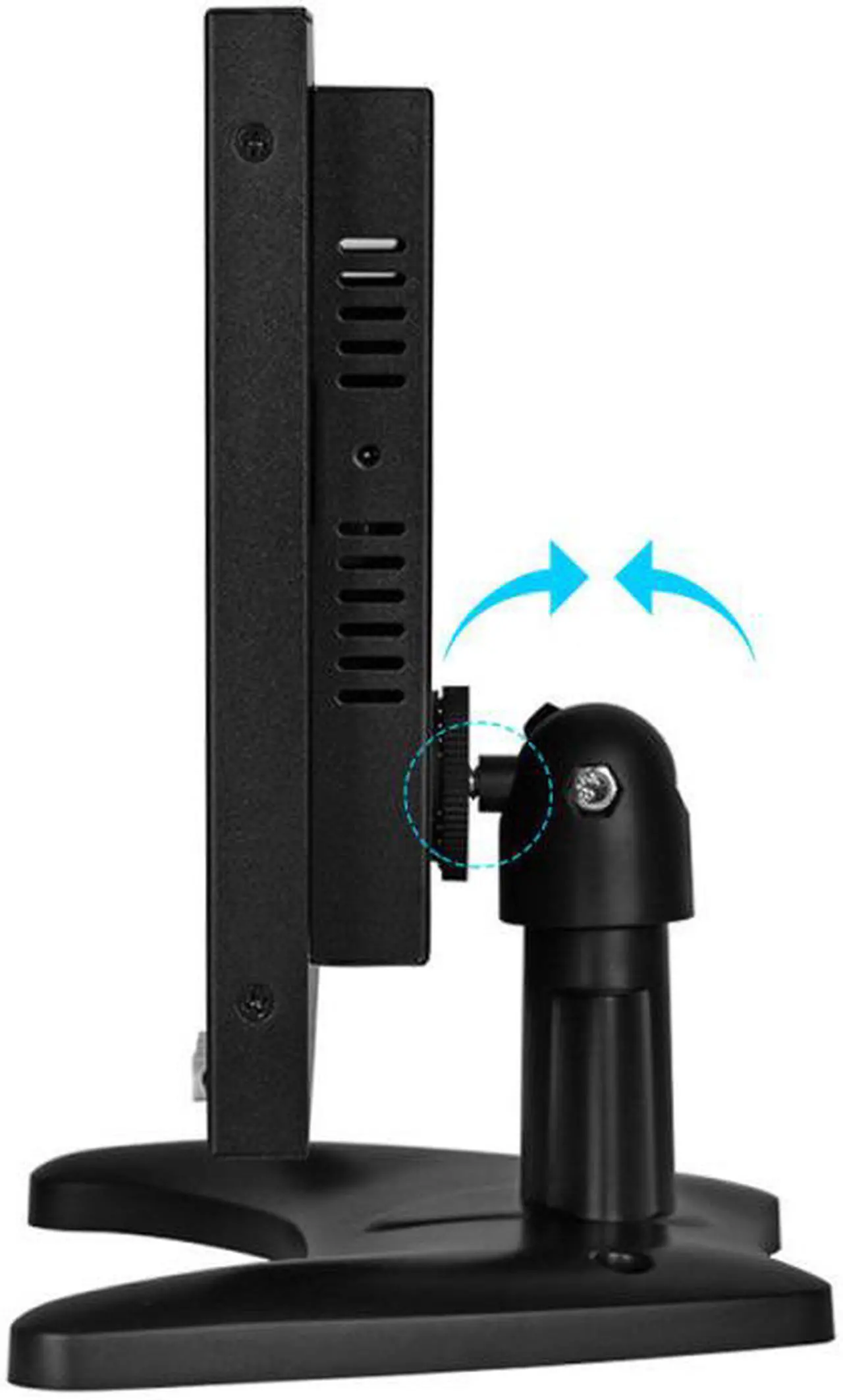 Alt view image 5 of 6 - 10 inch Monitor 1920x1200 FHD1080P IPS Display with Video Audio VGA AV BNC USB HDMI for CCTV Camera PC DVD Laptop