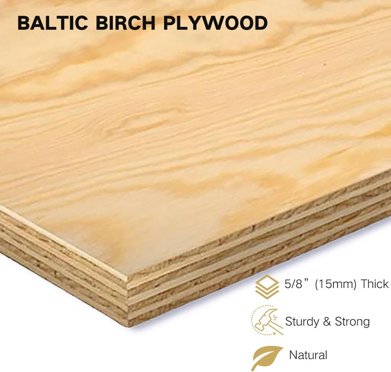 Alt view image 6 of 6 - Sound Town DIY 6U Studio Rack with Baltic Birch Plywood, Weathered Grey (SDRK-Y6B)