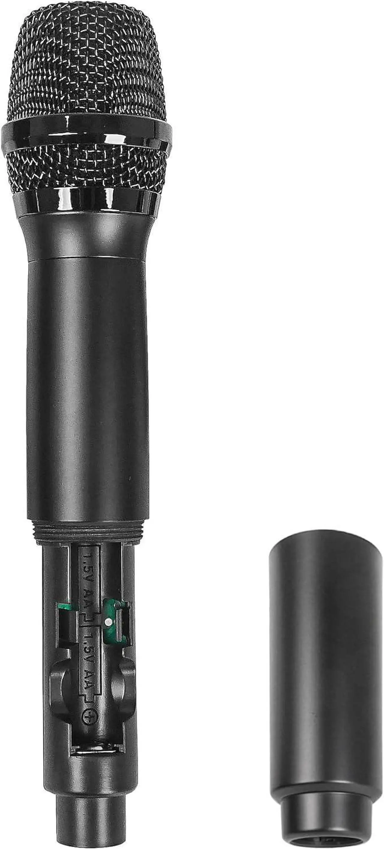 Alt view image 3 of 3 - Sound Town Wireless Metal Handheld Microphone with 8 Channels, Built-in Pop Filter, Replacement for SWM15-MAX & SWM16-MAX Wireless Microphone Mixer Systems, Channel B (SWM-MAX-BMIC)