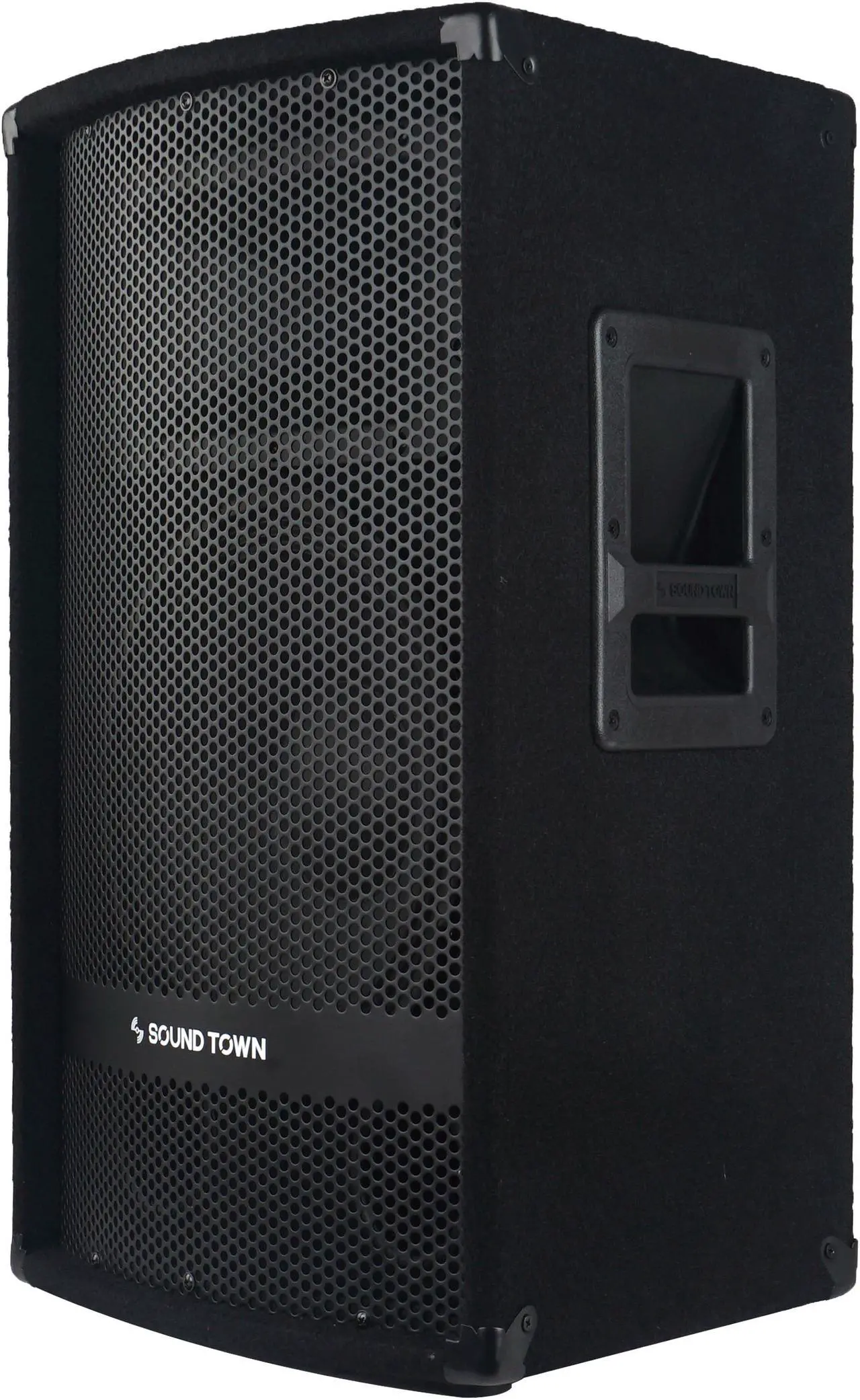 Alt view image 2 of 6 - Sound Town 2-Pack 12" 1200W 2-Way Full-range Passive DJ PA Pro Audio Speaker with Compression Driver for Live Sound, Karaoke, Bar, Church (METIS-112-PAIR)