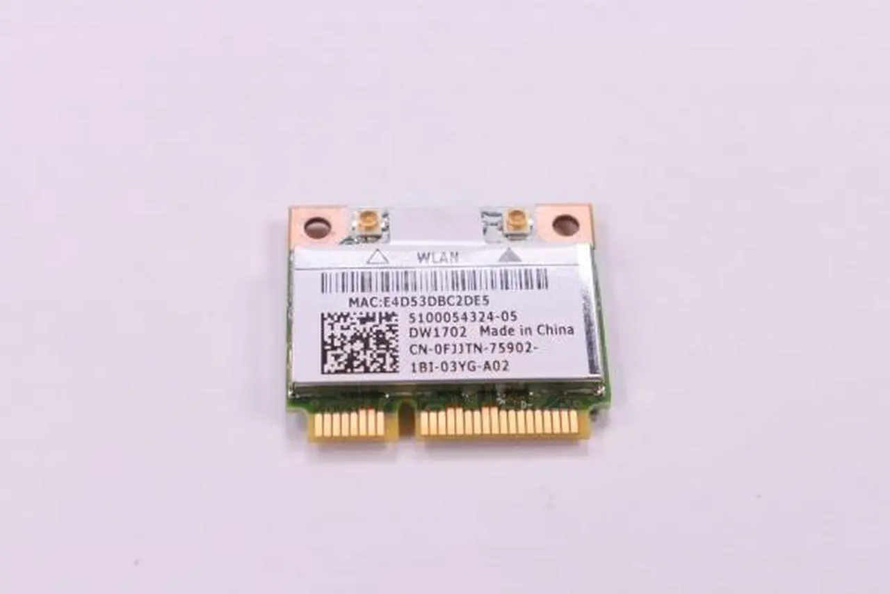 Alt view image 3 of 4 - Dell Inspiron N5050 AzurWave Mini WiFi WIRELESS Card FJJTN 0FJJTN AR5B195