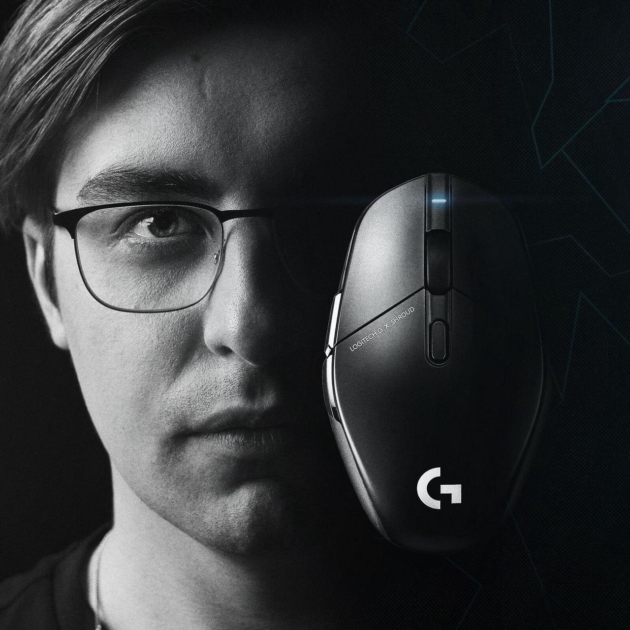 Alt view image 5 of 20 - Logitech G303 Shroud Edition Wireless Gaming Mouse - LIGHTSPEED Wireless - HERO 25K - 25,600 DPI - 75 grams - 5-buttons – PC - Black