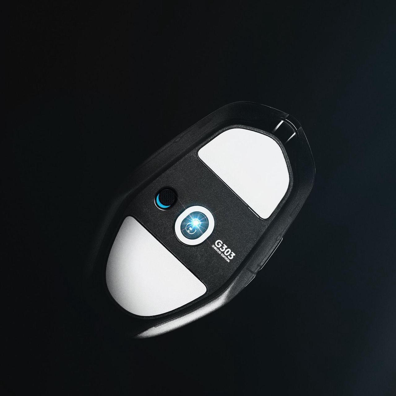 Alt view image 7 of 20 - Logitech G303 Shroud Edition Wireless Gaming Mouse - LIGHTSPEED Wireless - HERO 25K - 25,600 DPI - 75 grams - 5-buttons – PC - Black