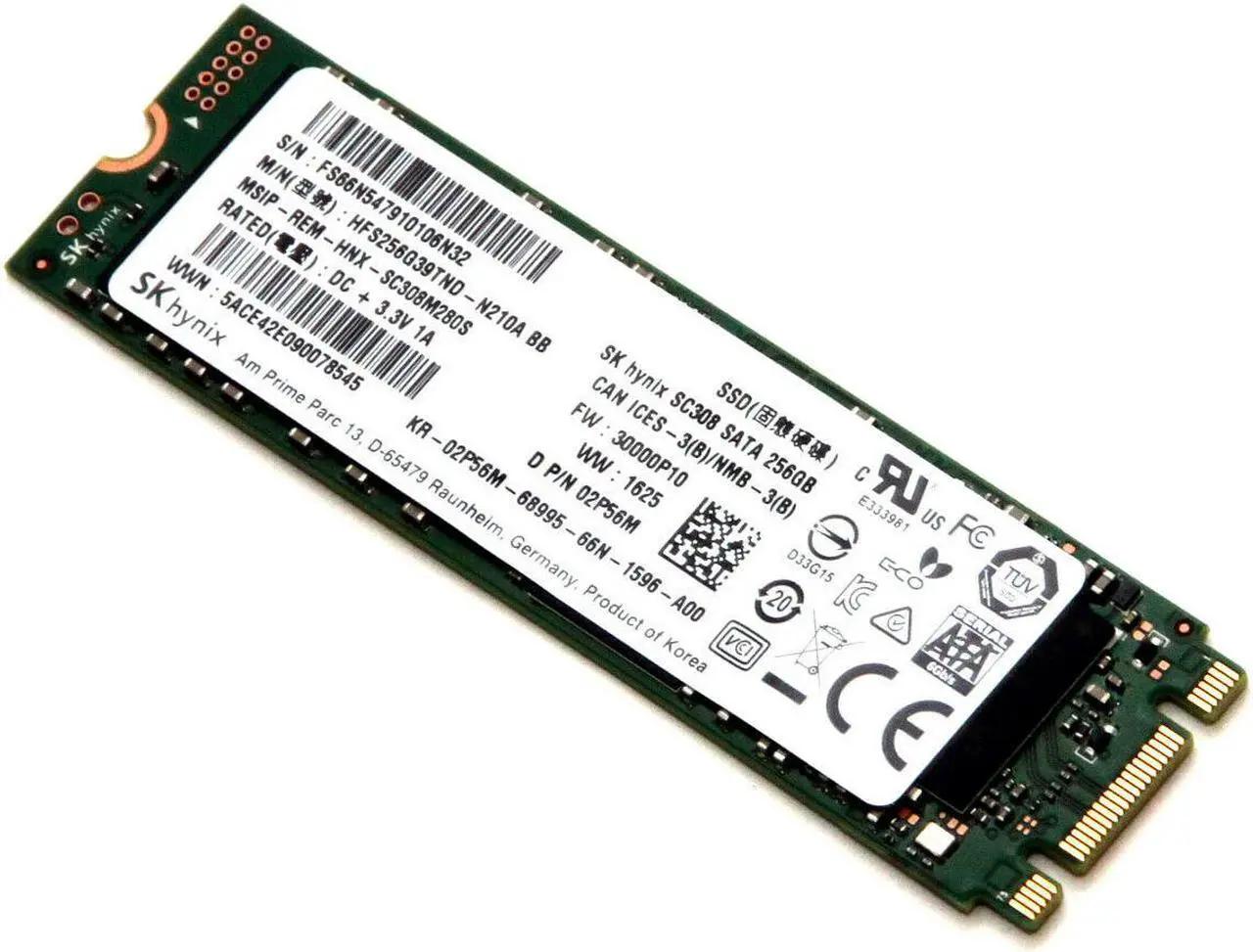 Main image of SK Hynix M.2  SSD HFS256G39TND-N210A mSATA 256GB Solid State