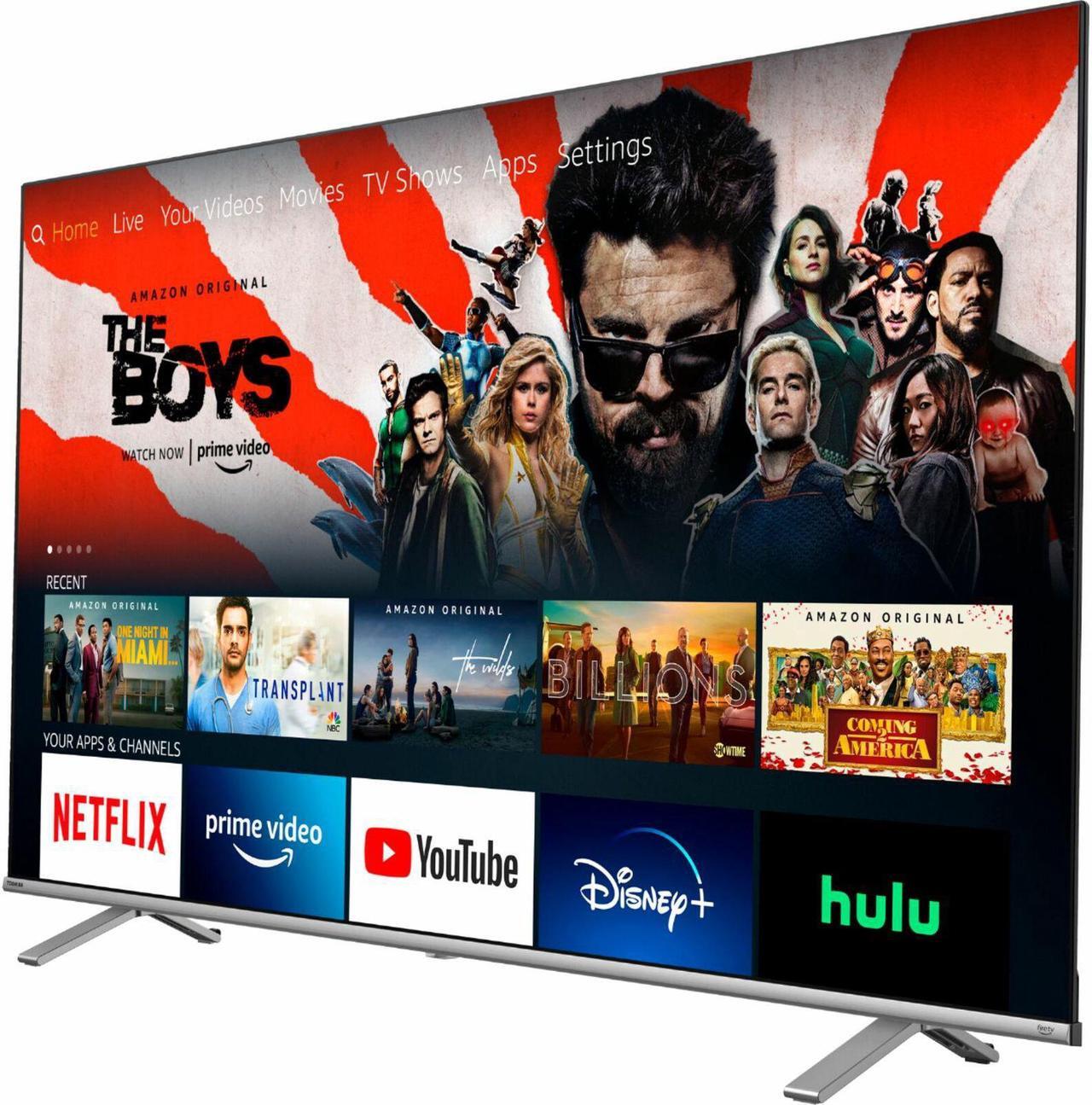 Alt view image 3 of 5 - Toshiba - 50" Class C350 Series LED 4K UHD Smart Fire TV