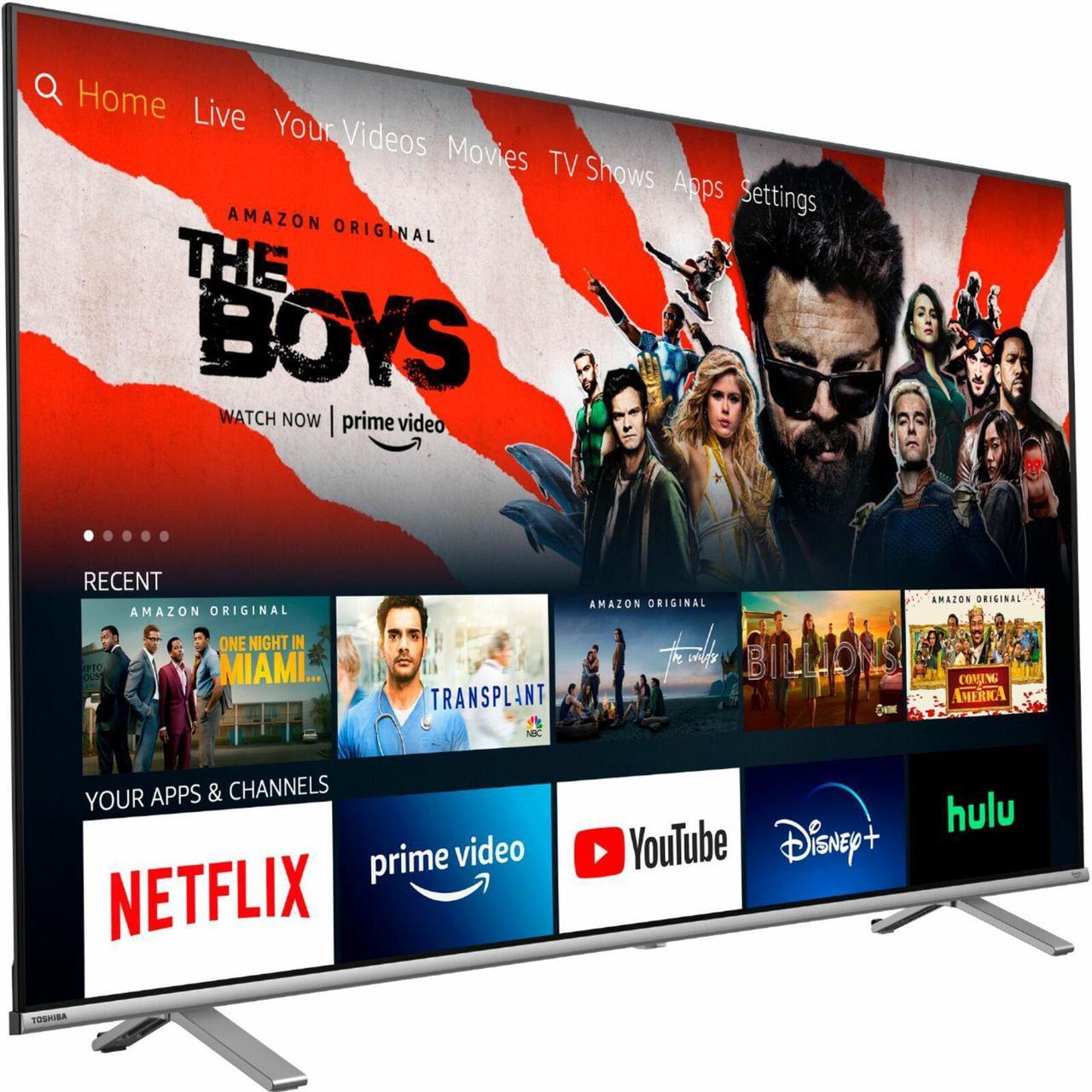 Alt view image 4 of 5 - Toshiba - 50" Class C350 Series LED 4K UHD Smart Fire TV