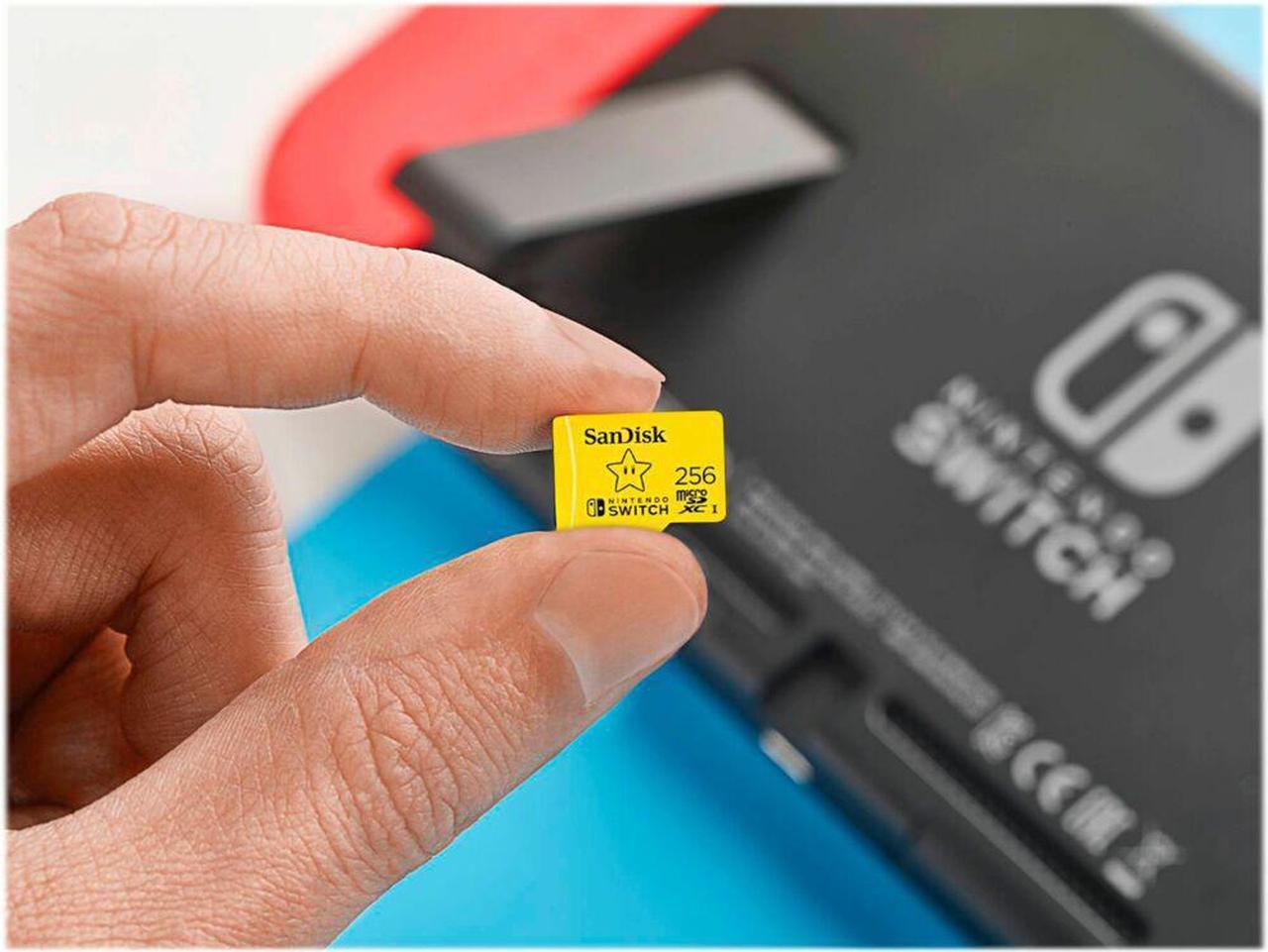 Alt view image 4 of 6 - SanDisk - 256GB microSDXC UHS-I Memory Card for Nintendo Switch