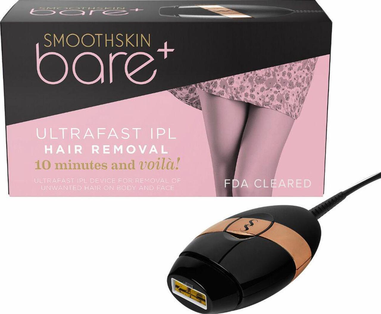 Alt view image 3 of 6 - SmoothSkin - Bare+ IPL Hair Removal System - Black