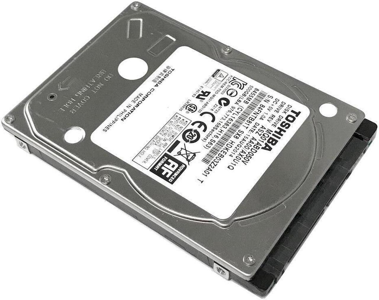 Alt view image 3 of 4 - Toshiba 500GB 5400RPM 8MB Cache 9.5mm SATA 3.0Gb/s 2.5" Notebook Hard Drive