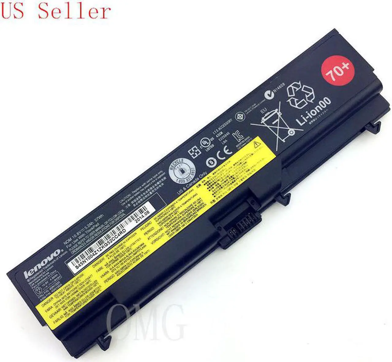 Main image of 70+ 6Cell OEM Battery FOR Lenovo 0A36303 Thinkpad L430 T430 W530 L530 45N1000