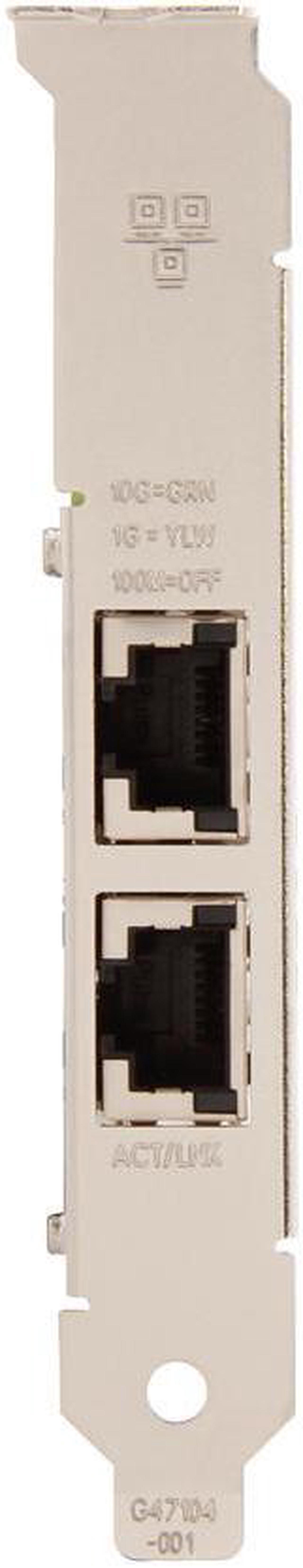 Alt view image 2 of 10 - Intel X540T2 Ethernet Converged Network Adapter /10Gbps/100Mbps/1Gbps PCI Express 2.1 x8 2 x RJ45