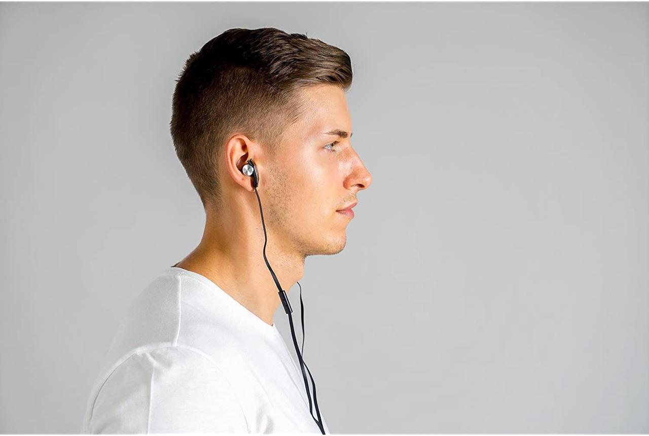 Alt view image 5 of 5 - Symphonized PRO Premium in-Ear Noise-isolating Earphones, Earbuds, Headphones with Flat Cable and Microphone