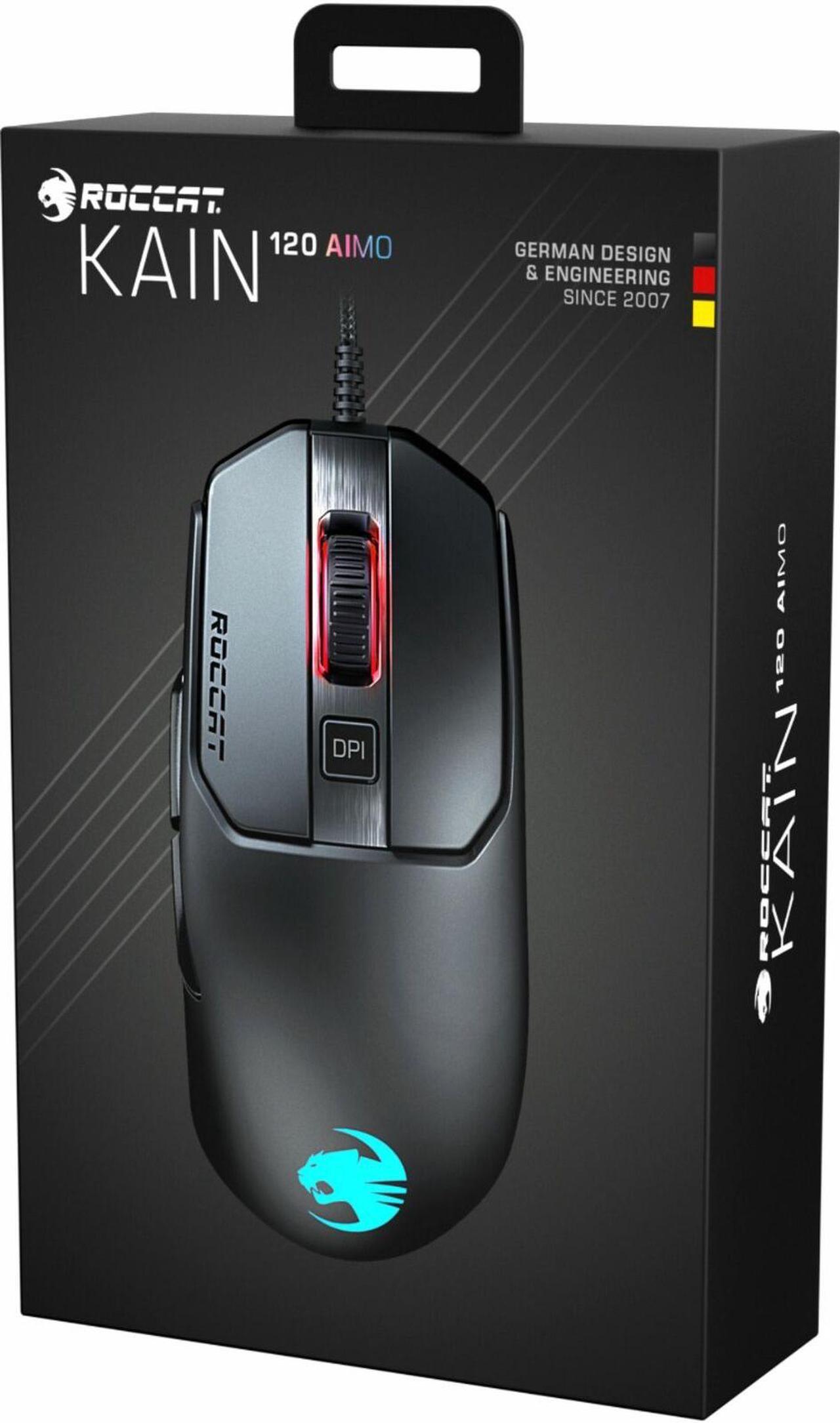 Alt view image 20 of 20 - Kain 120 Aimo RGB PC Gaming Mouse - Black