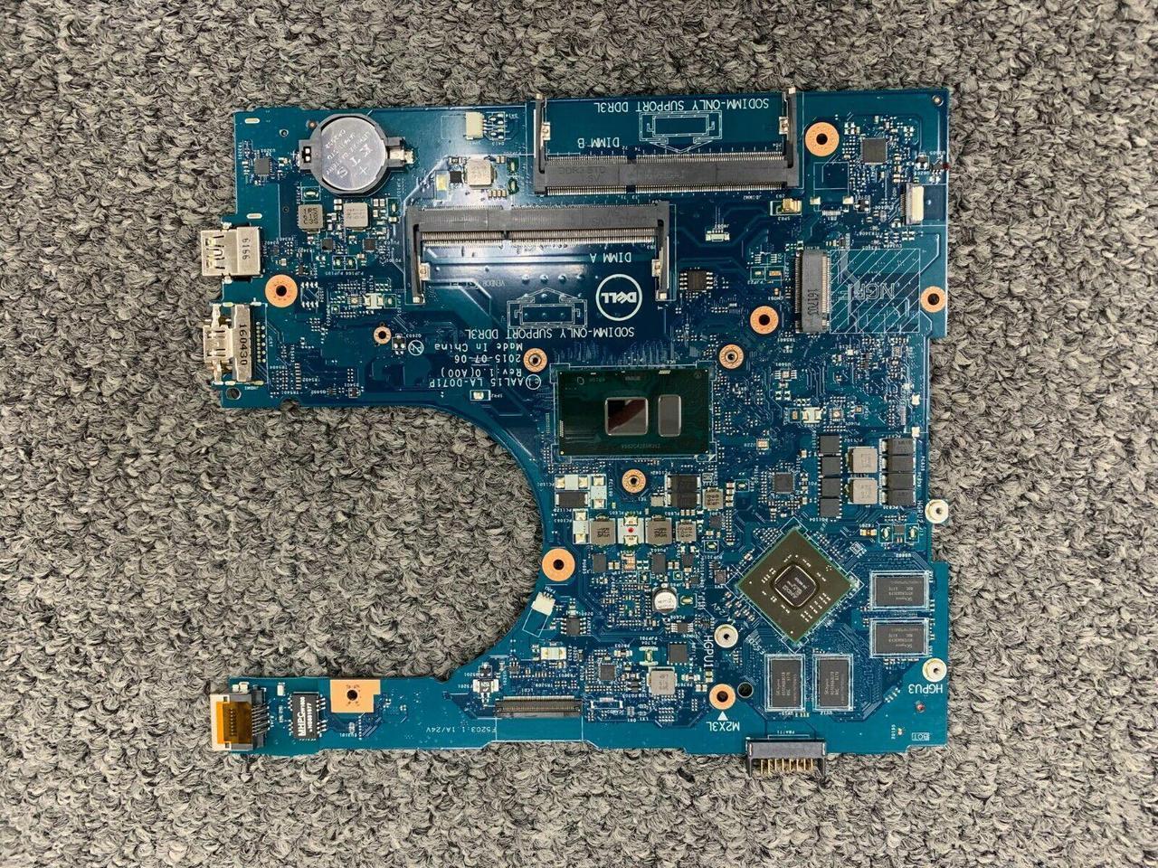 Alt view image 8 of 11 - Dell OEM Inspiron 5559 17 5759 System Board AMD Radeon  Motherboard F1J0W