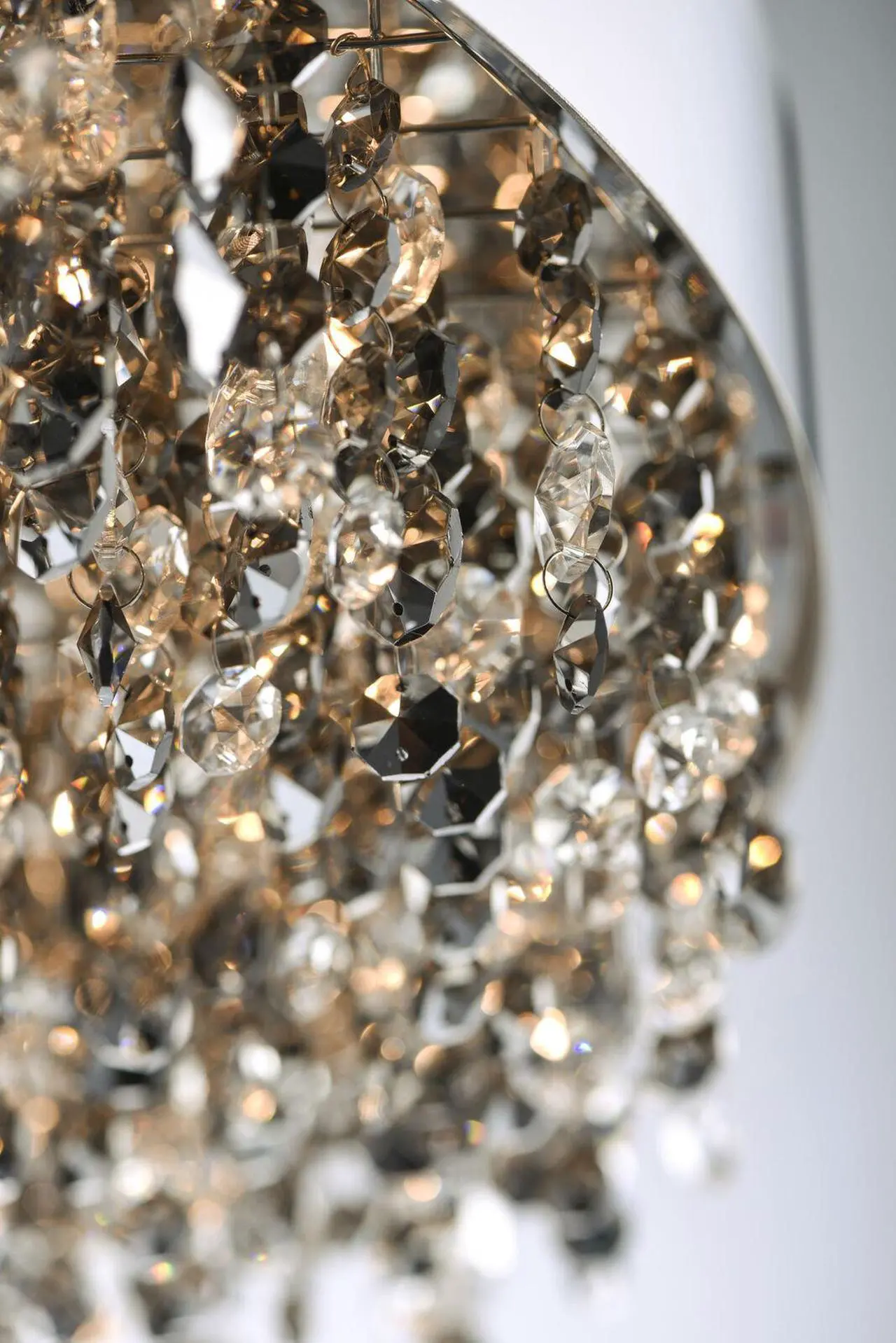 Alt view image 8 of 8 - Maxim 39650MSKPC 16 in. Mystic 11-Light LED Flush Mount Ceiling Light, Polished Chrome