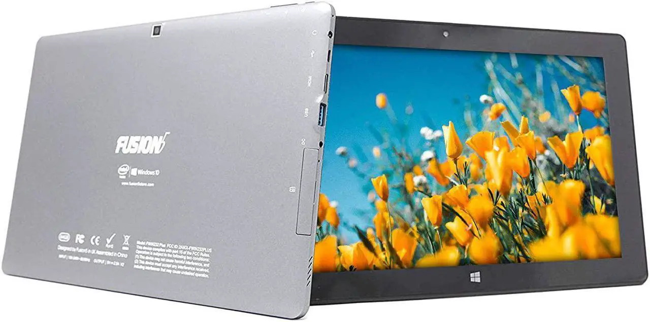 Alt view image 11 of 13 - 10" Windows 10 Fusion5 Ultra Slim Windows Tablet PC- (4GB RAM, 64GB Storage, FWIN232+ Model, Full Size USB 3.0, Intel Quad-core, 5MP and 2MP Dual Cameras, Bluetooth, October 2018 Model,Windows 10 S