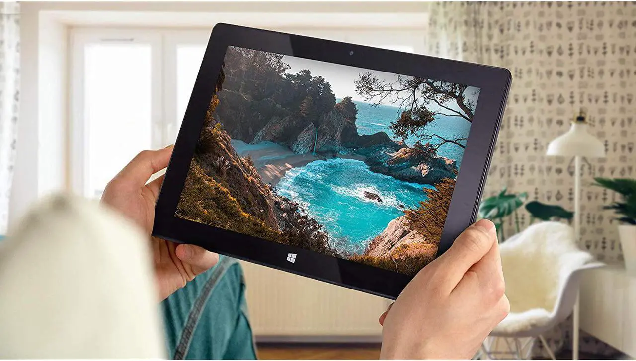 Alt view image 13 of 13 - 10" Windows 10 Fusion5 Ultra Slim Windows Tablet PC- (4GB RAM, 64GB Storage, FWIN232+ Model, Full Size USB 3.0, Intel Quad-core, 5MP and 2MP Dual Cameras, Bluetooth, October 2018 Model,Windows 10 S