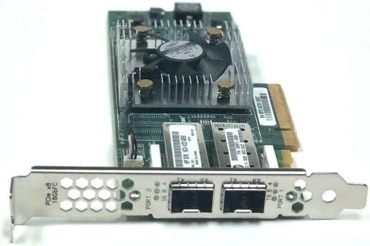 Alt view image 4 of 8 - HPE QW972A StoreFabric SN1000Q 16GB 2-port PCIe Fibre Channel Host Bus Adapter