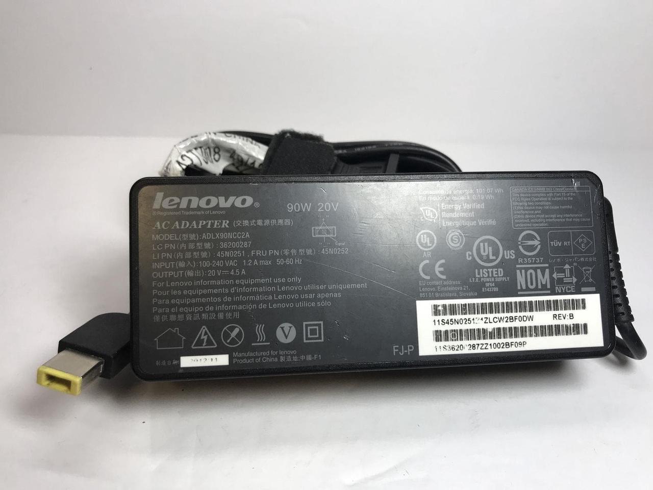 Main image of Genuine OEM Lenovo ADLX90NCC2A IBM Thinkpad 90W X1 Carbon Charger Adapter
