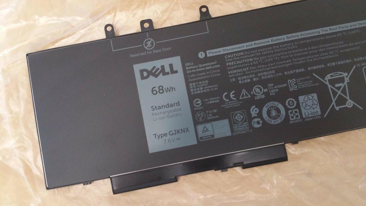 Alt view image 9 of 12 - New  Dell OEM Original Latitude 5480 5580 5280 4-Cell 68Wh Laptop Battery GJKNX