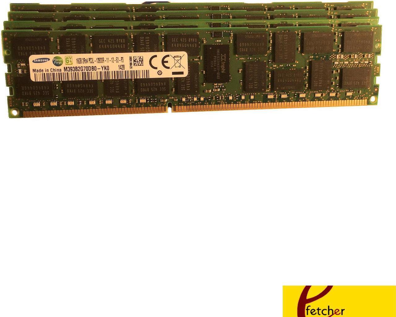 Alt view image 2 of 2 - 64GB (4 x16GB)Memory For Dell PowerEdge R610 R710 R815 R510 C6105 C6145 R720