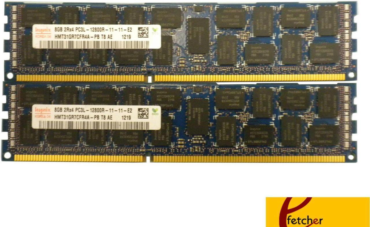 16GB KIT 2 x 8GB Dell Precision R5500 T3600 T3610 T5600 T7600 Ram Memory