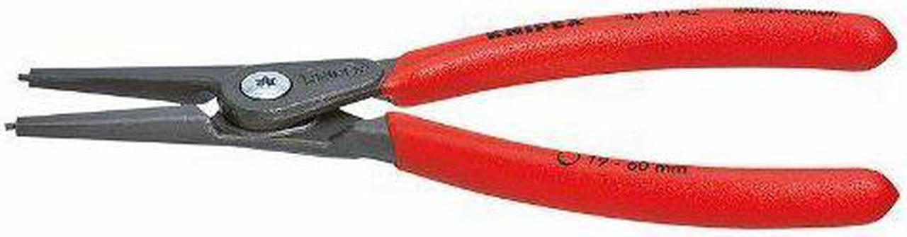 Alt view image 3 of 3 - KNIPEX 49 11 A0 5-1/2" Precision External Circlip Pliers, Plastic Grip
